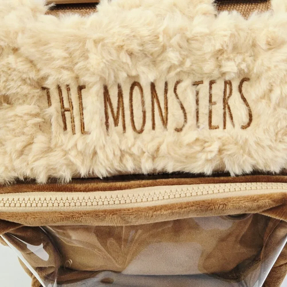 Pop Mart x The Monsters Labubu Fuzzy Backpack & Coffee Cup Membership Exclusive